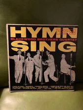 The Blackwood Brothers Quartet-  Hymn Sing - LP Vinyl, RCA Records, Gospel