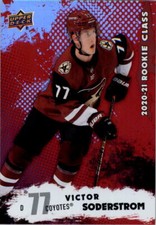 2020-21 Upper Deck '20-21 Rookie Commemorative Class Red #RC13 Victor Soderstrom
