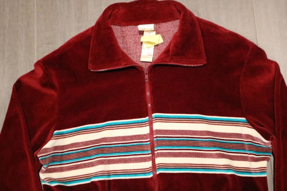 G1N con etiquetas SUDADERAS VINTAGE AÑOS 70 BI EBE HOMBRE TERCIOPELO CHÁNDAL CHAQUETA PANTALONES DEPORTIVOS Foto 3 de 4