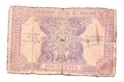 1932 Vietnam / Indochine VINGT (20) CENTS Banknote Rare