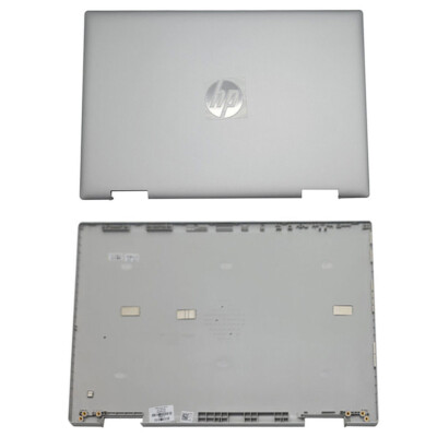 New Silver Back Cover For HP Pavilion x360 14M-DY1033DX 14-DY Top Lid M45000-001