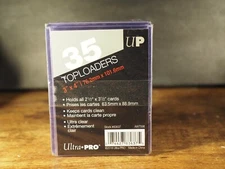 Ultra PRO Top Loaders Protectors 3 x 4 inch 35 Count 1 Pack Brand New Sealed