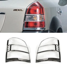 Chrome Rear Tail Light Lamp Cover 2p for 2005 2009 Hyundai Tucson