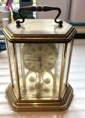 Vintage Acctim Quartz Torsion Clock - Clockmakers spares/repairs