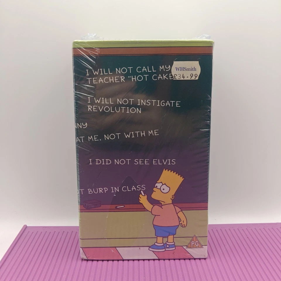 Simpsons Season 1-2-3 Completes Series VHS FULLY SEALED Rare Video Tape - Image 4 of 4