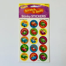 TREND Scratch N Sniff Sticker Collection rootbeer Stinky Stickers 4 sheets NEW!