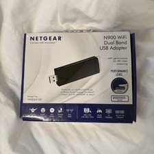 Netgear N900 WiFi Dual Band USB Adapter WNDA4100   Open Box, Never Used