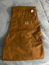 CARHARTT 40X30 BROWN NWT WORK PANTS DUNGREE FIT NEW