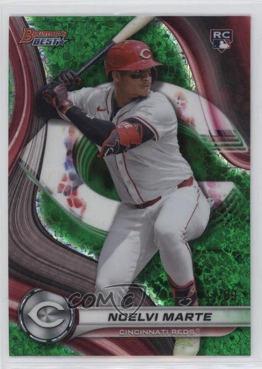 2024 Bowman's Best Green Mini-Diamond Refractor 41/99 Noelvi Marte #19 17f8