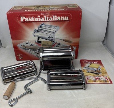 Imperia Pasta Ravioli Roller Maker Maschine Set