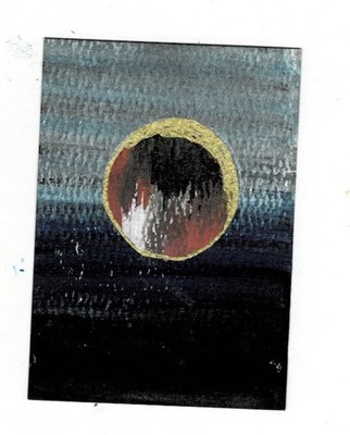 ACEO Original Abstract - Acrylics 2.5x3.5 - by Chaotic Sanity | Sameera