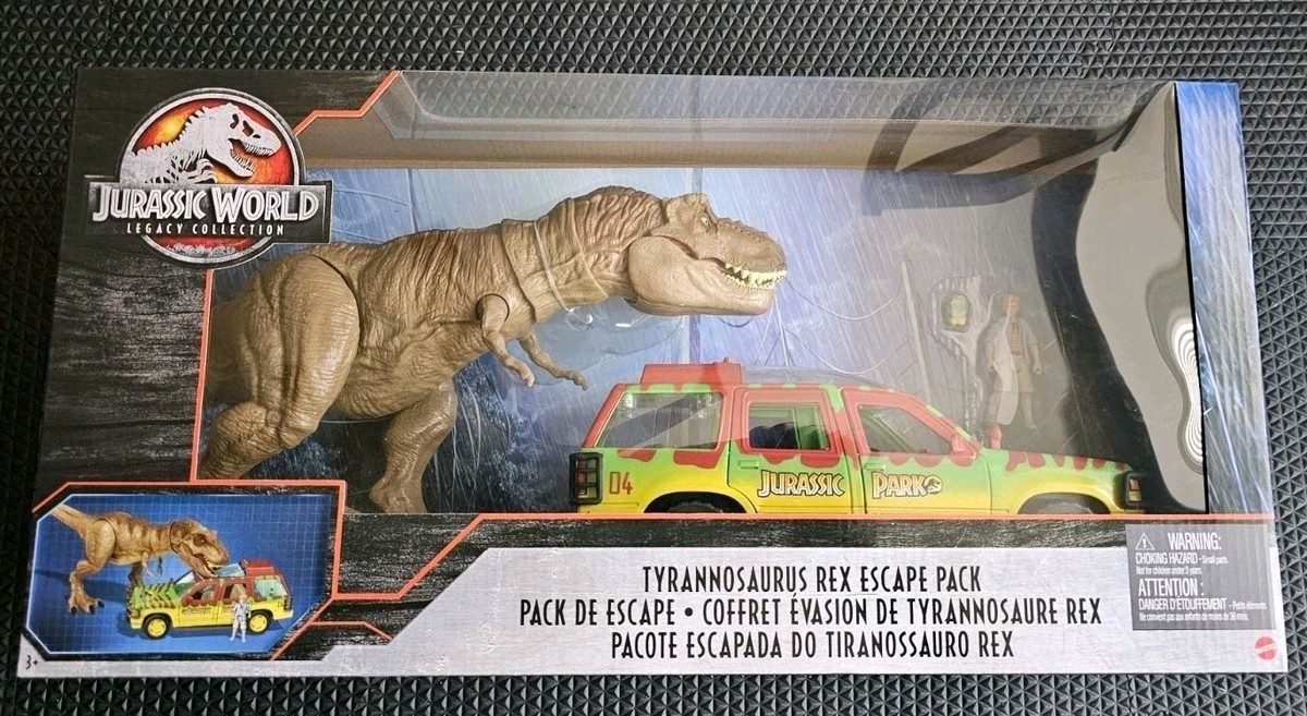 【新品】ジュラシック・パーク　ティラノサウルス T-レックス エスケープ・パック Mattel Jurassic Park Tyrannosaurus Escape Pack GWN38 for