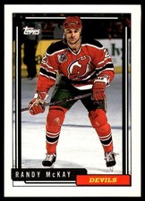 1992-93 Topps Randy McKay New Jersey Devils #106