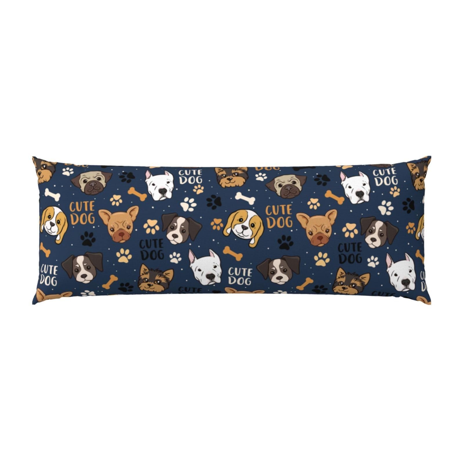 Pillowcase Cover For Adults Women Men Long Body Pillow C...