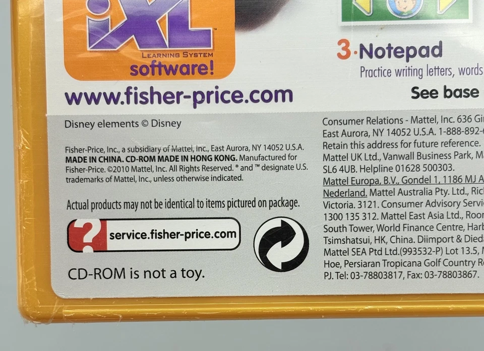 Fisher Price iXL Learning System Handy Manny Game New Sealed - Image 4 of 4