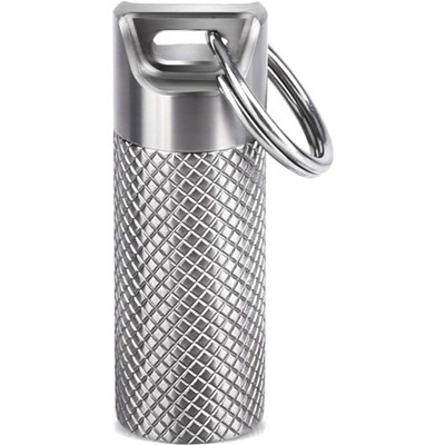 Titanium Pillenbox  leicht für Outdoor Reisen, Tablettenbox