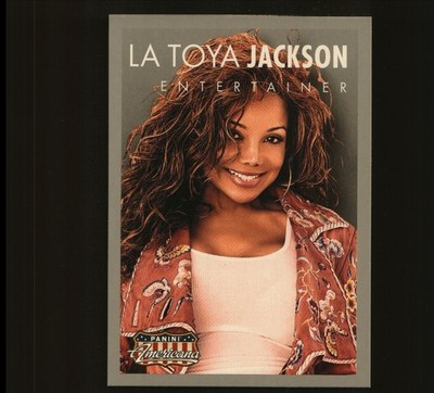 2015 Panini Americana Card #69 LaToya Jackson