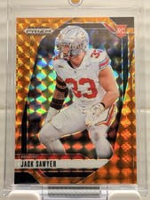 2025 Panini Draft Picks - Jack Sawyer RC - Orange Finite /39 - Steelers