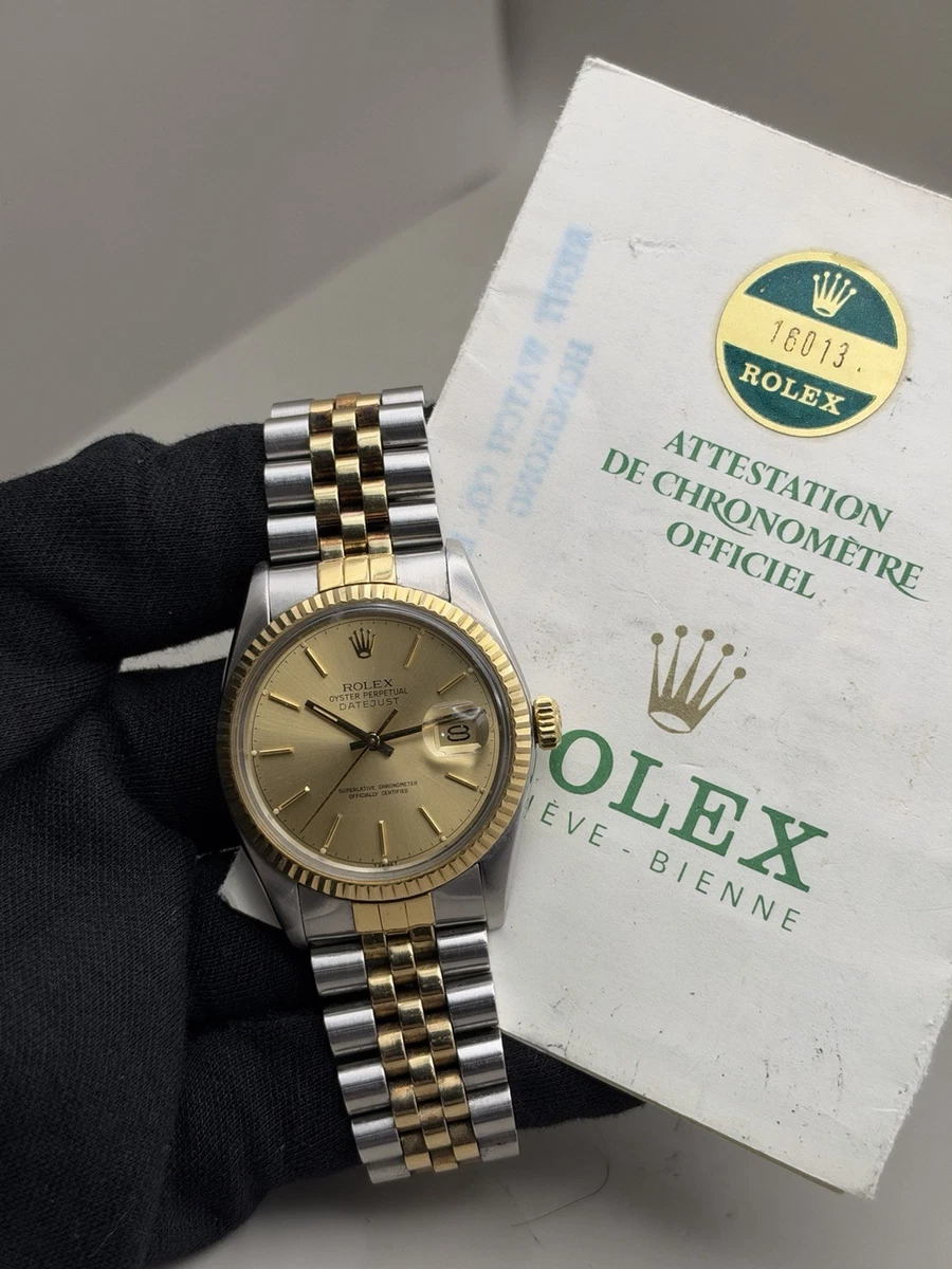 Rolex Datejust 16013 | eBay