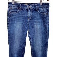 KUT From the Kloth Jeans Womens 6 Catherine Boyfriend Blue Denim Stretch