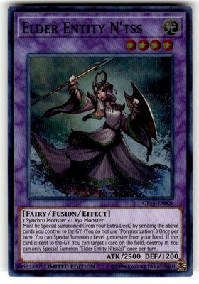 Yugioh Elder Entity N Tss CT14-EN009 Super Rare Limited Edition NM