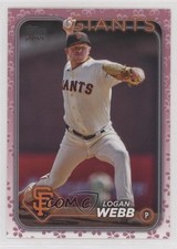 2024 Topps Japan Edition Cherry Blossom 94/99 Logan Webb #157 08k5