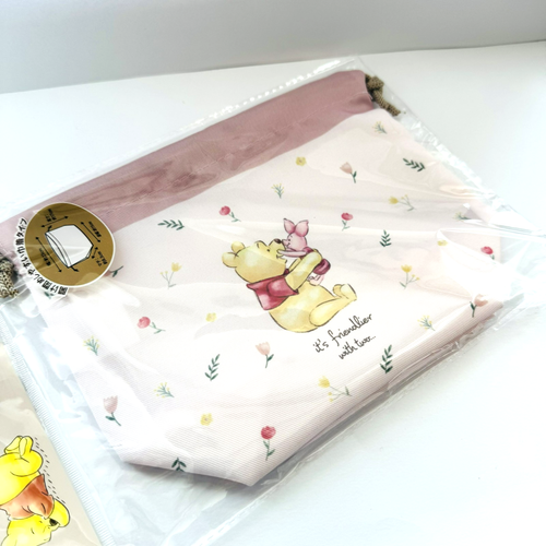 Disney Winnie the Pooh Borsa Pranzo Cucchiaio Bacchette Set Giappone Bento - Foto 20 di 22