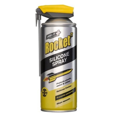 Rocket TT Silicone Spray Lubricant for Metal, Plastic 13.5 oz,
