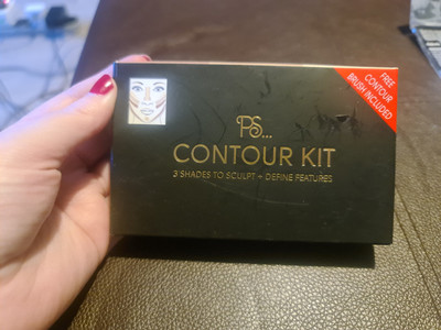 Brandneu Kontur Kit Skulptur Palette Make-up Set 3 Farben und Pinsel