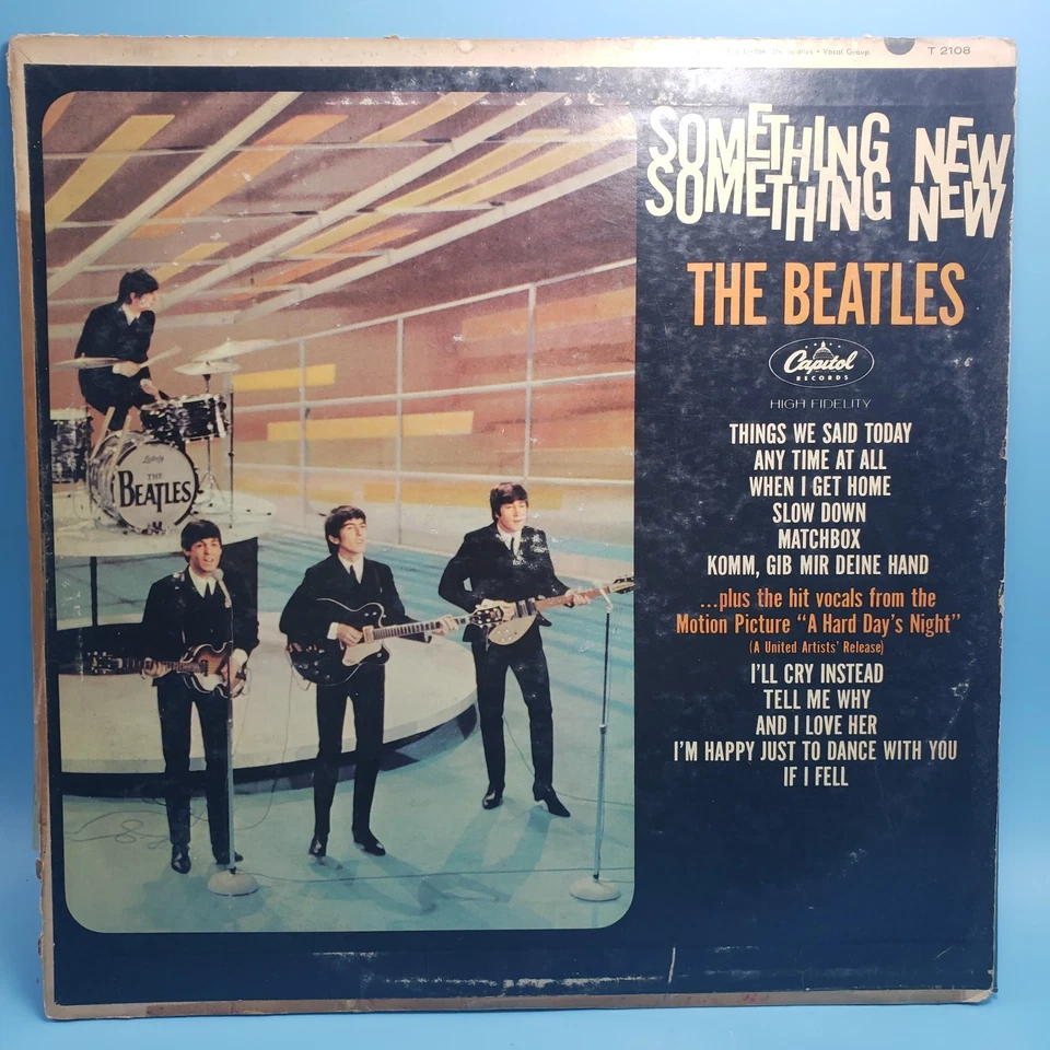 Lot of 7 Original Beatles Albums Vinyl, Sleeves & inlays - Image 2 of 4