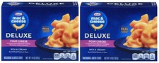 Kraft Mac & Cheese Deluxe Four Cheese confezione da 2