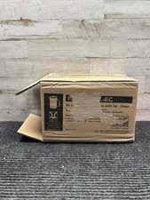 G.E.T. P-3064-1-CL-EC Heavy-Duty Shatterproof Plastic 2 Quart Pitcher with Li...