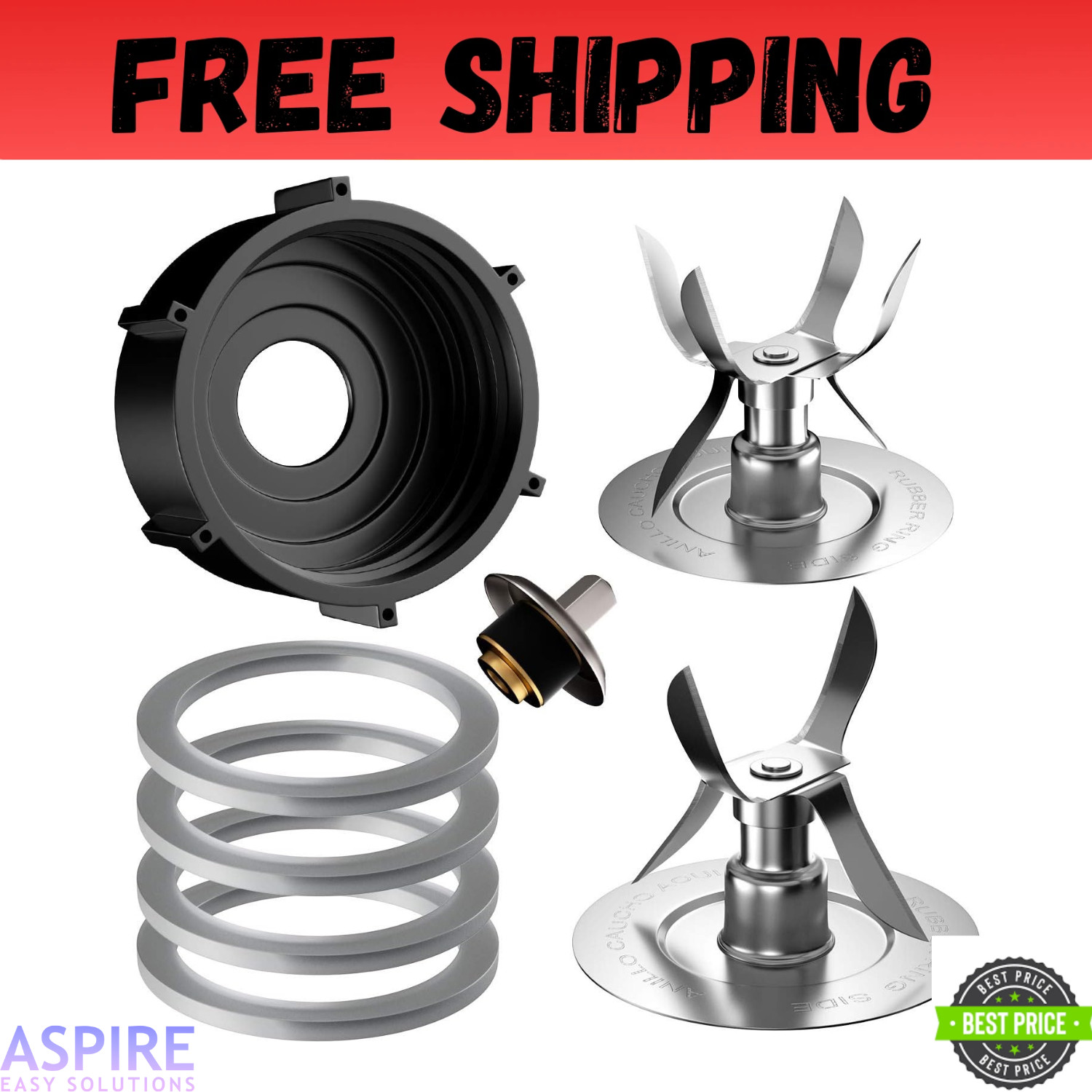 Oster Blender Replacement Parts: Ice Blades, Gaskets & Coupl