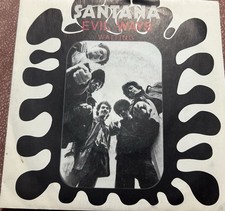 dischi 45 giri rari- Santana - Evil Wais-  1960