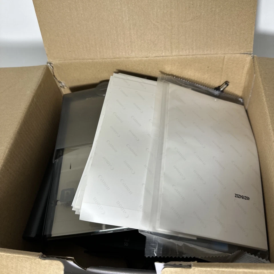 Canon CP910 Selphy Compact Photo Printer Used Once In Original Box W/paper - Image 3 of 4