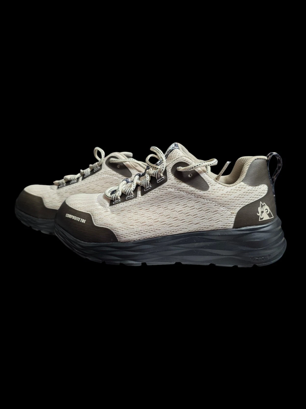 ROCKY V lite Womens Lace Up "Nano" Composite Work Shoe Brown