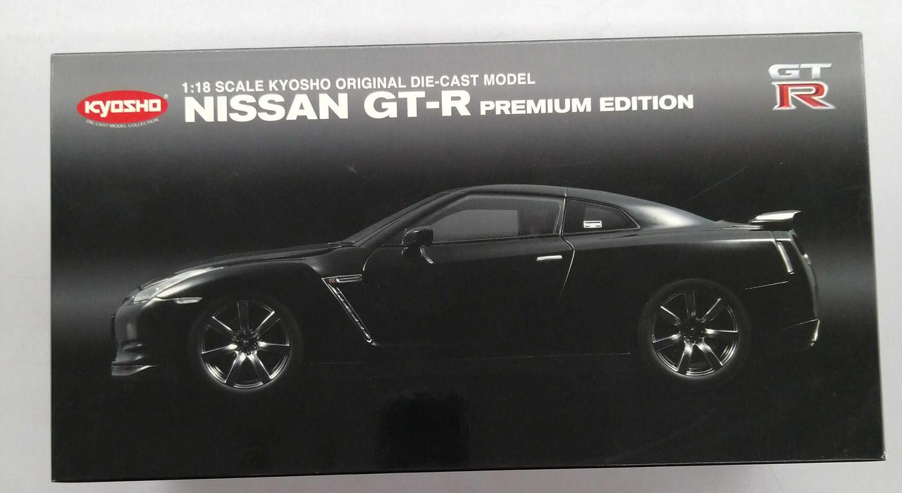 Kyosho Nissan GT-R R34 2008 Premium Edition Super Black 08473BK