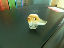 Vintage Dog Head Cane. Walking Stick Topper