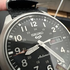 Seiko 5 Sports Men's Black Watch - SRPG37 for sale online | eBay