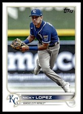 2022 Topps Nicky Lopez Kansas City Royals #76