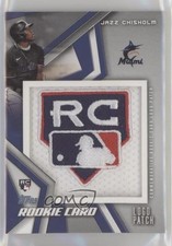 2021 Topps 2021 Rookie Card Manufactured Patch Jazz Chisholm #RP-JCH Patch 1ar1