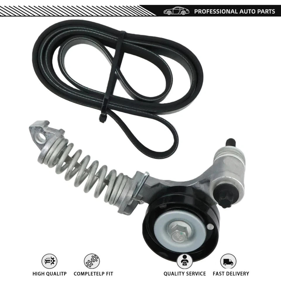 Kit tensor de correa de transmisión serpentina 38344 6PK1390 para Buick Encore 2013-2018 Foto 2 de 4