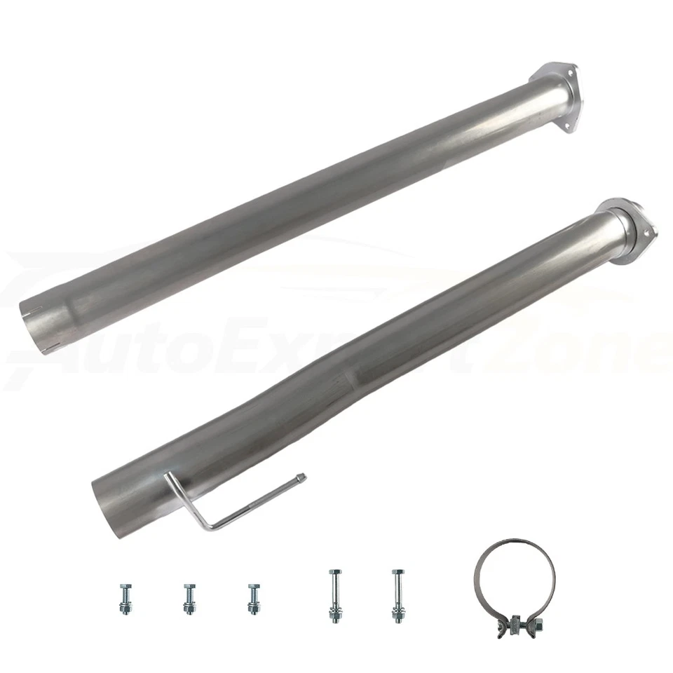 4" Diesel Turbo Exhaust Pipe For 2011-2023 Ford F250 F350 F450 6.7L Powerstroke Foto 4 de 4