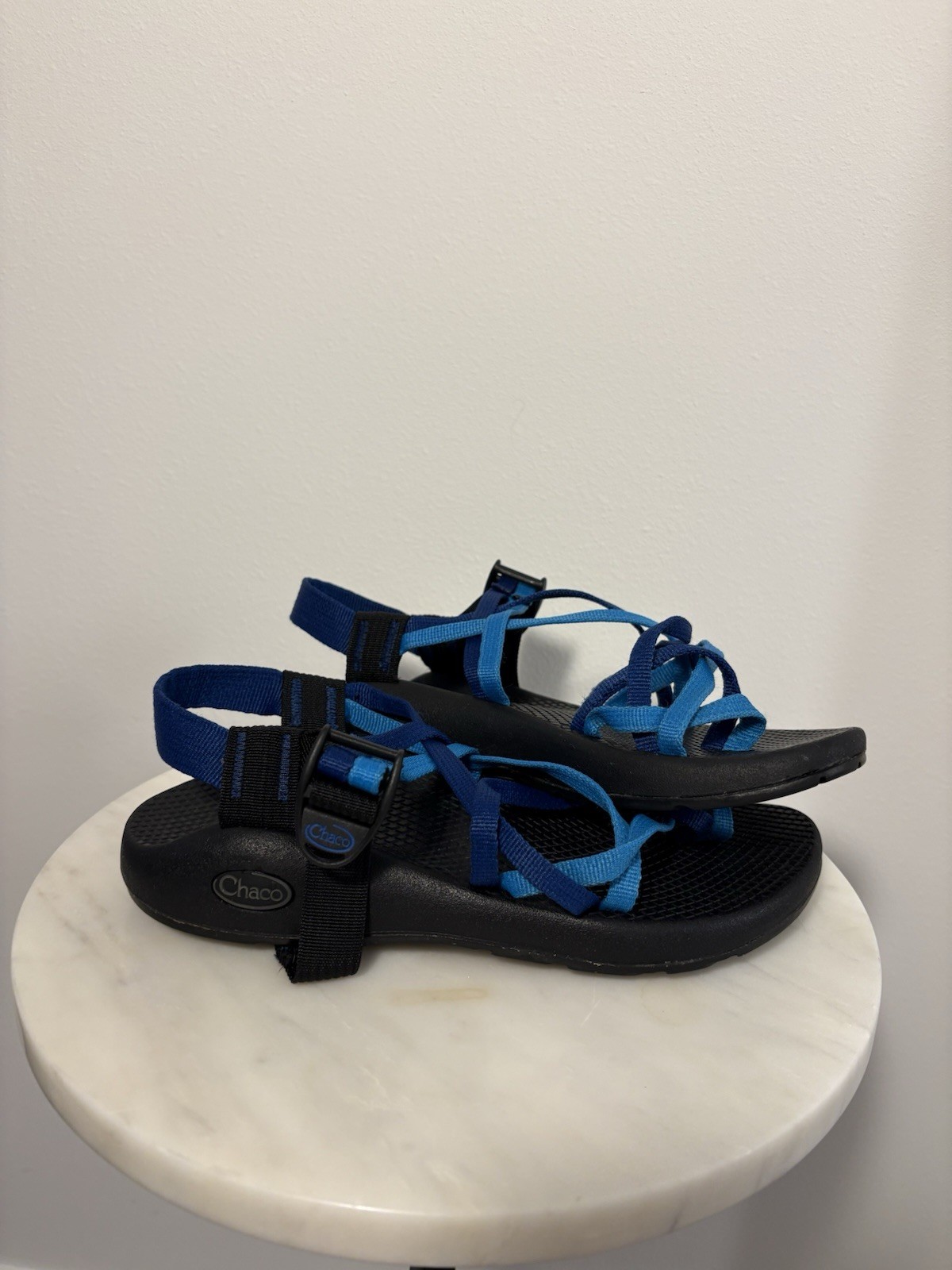 SAOLA Chaco Z Volv 2 sandali donna 7 punta blu passante escursionismo suola vibram regolabile