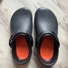 Crocs Bistro Pro LiteRide Work Clog Black Men  s Sz 7 Women's Sz 9