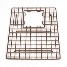 SinkSense Morgon 14" x 11.75" Kitchen Sink Bottom Grid, Antique Brown