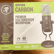 Mackie EM-Carbon Microfono USB a condensatore per streaming e registrazione