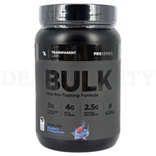 Transparent Labs Bulk Black Pre Workout Blueb...