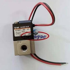1PC Used SMC Solenoid Valve VT307-5G-01 24VDC Tested *pz