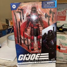 GI Joe Classified Red Ninja 6  action figure MIB Hasbro 2020